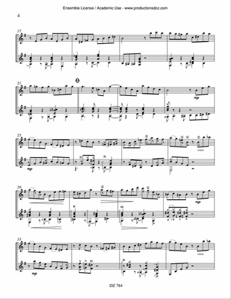 Nuestro Nuestro Classical Guitar scores gallery preview page 4
