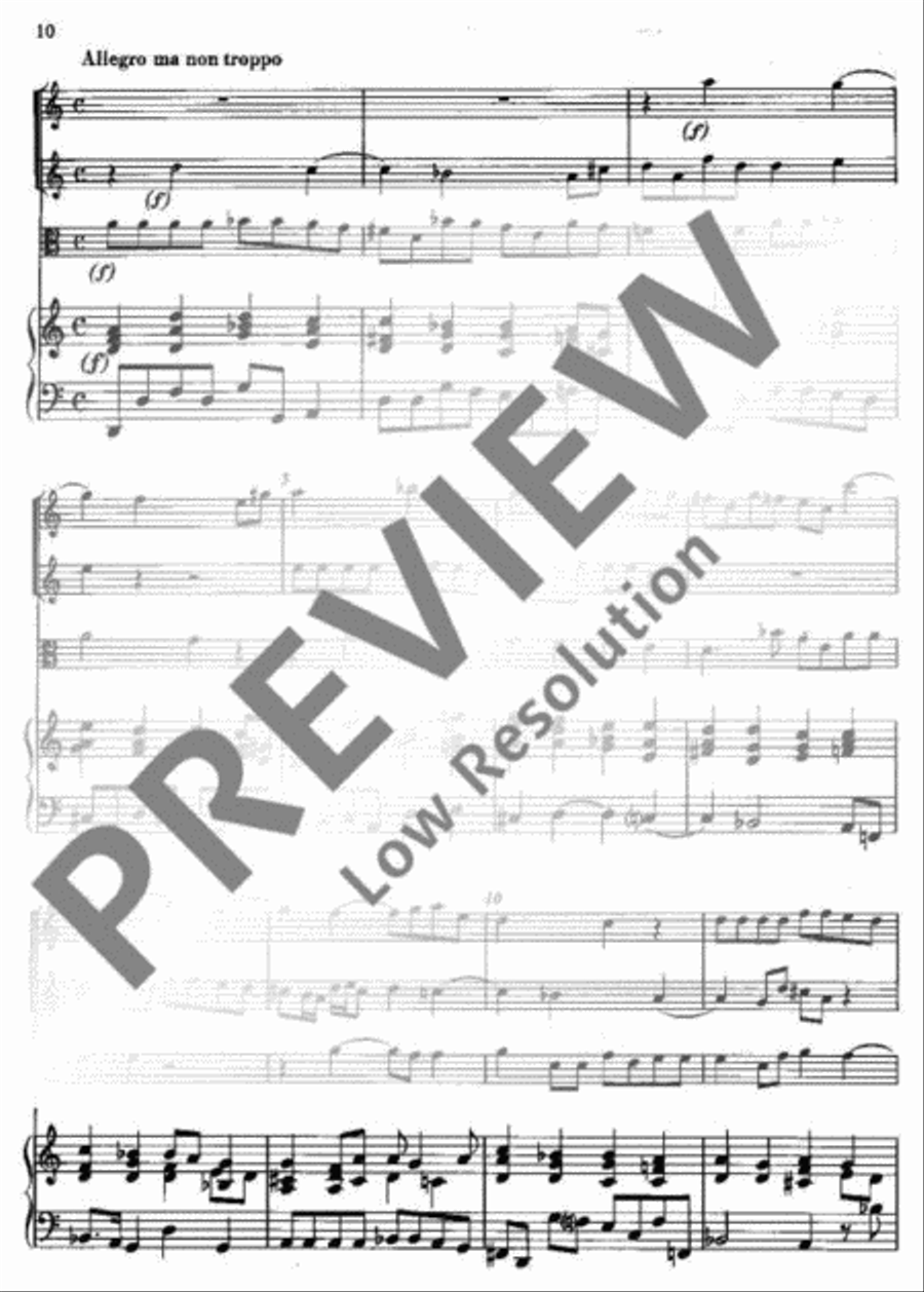 Concerto Madrigalesco Basso Continuo scores gallery preview page 11