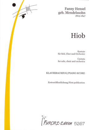 Book cover for Hiob. Cantata