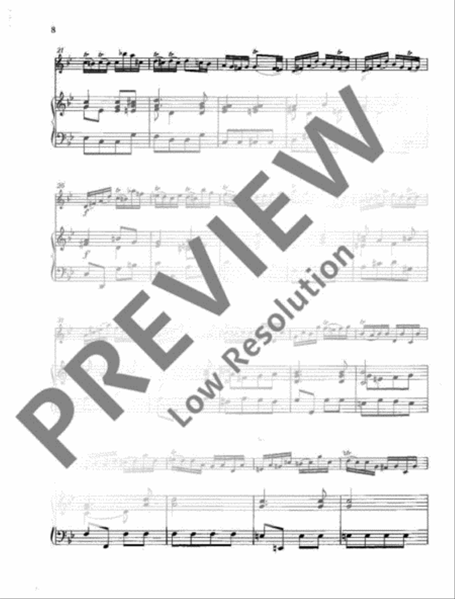 Sonata G Minor Violin Solo scores gallery preview page 9