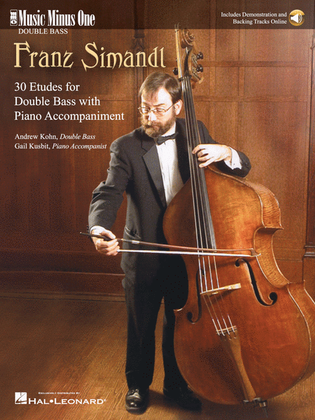 Book cover for Simandl – 30 Etudes for Double Bass