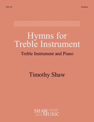 Book cover for Hymns for Treble Instrument
