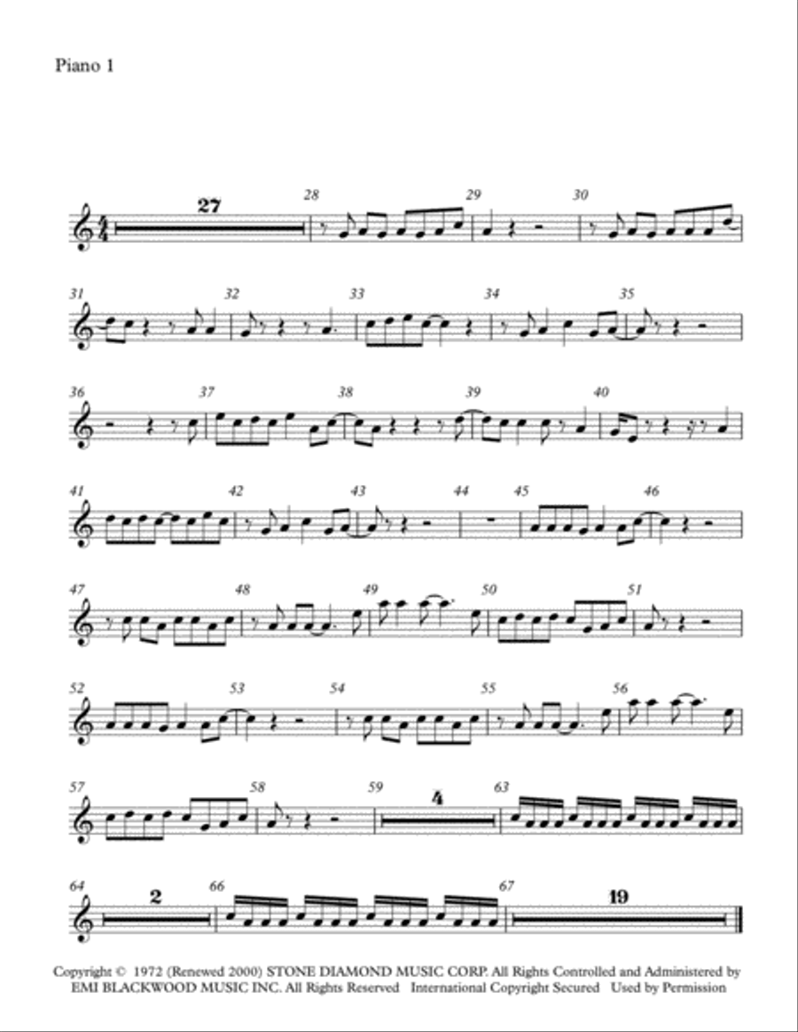 Papa Was A Rollin' Stone Small Ensemble scores gallery preview page 6
