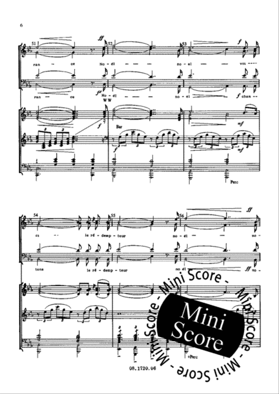 Cantique de Noel Cantique de Noel Fanfare Band scores gallery preview page 10