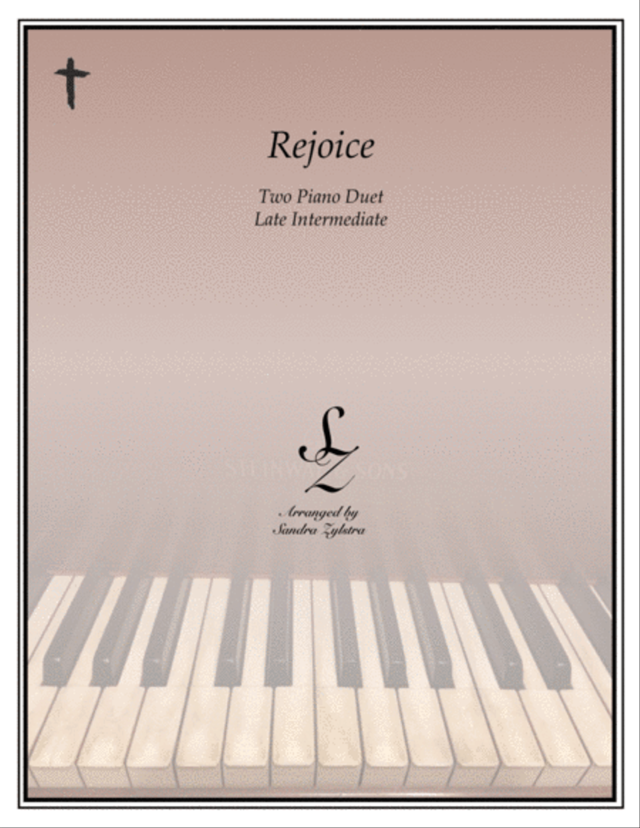 Rejoice! (2 piano duet) 2 Pianos, 4-Hands scores gallery preview page 1