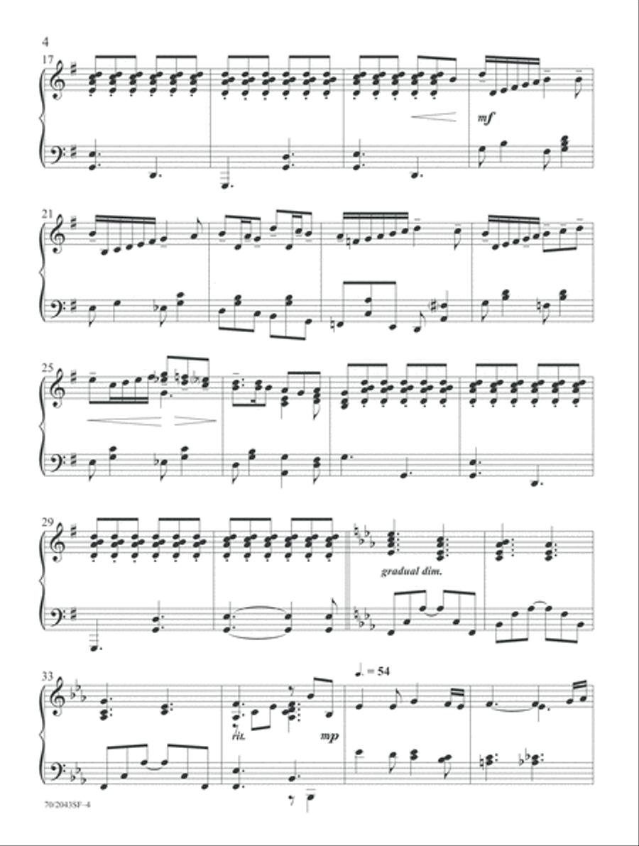 Worthy of Praise Worthy of Praise Piano Solo scores gallery preview page 4