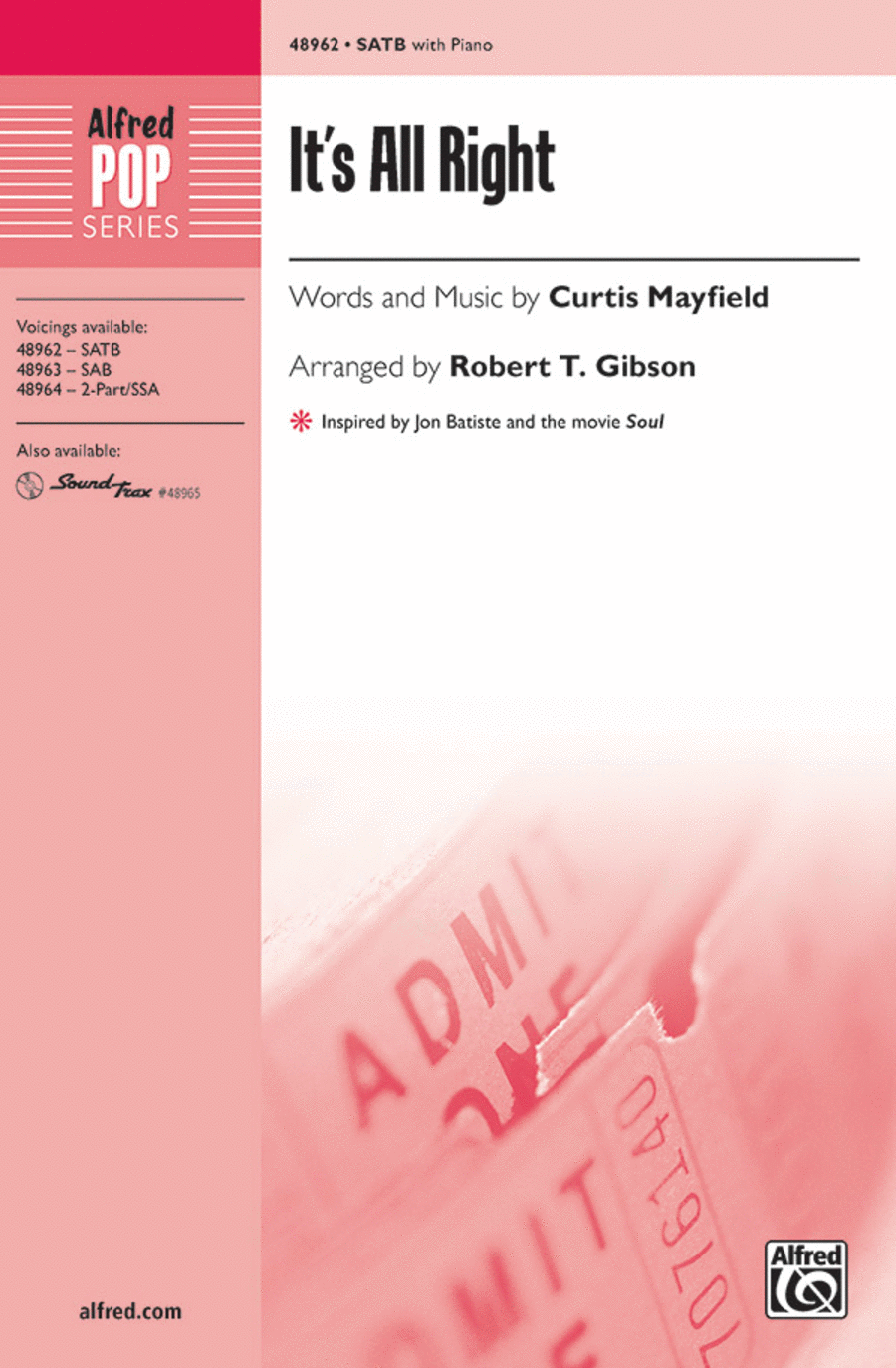 It's All Right 4-Part scores gallery preview page 1