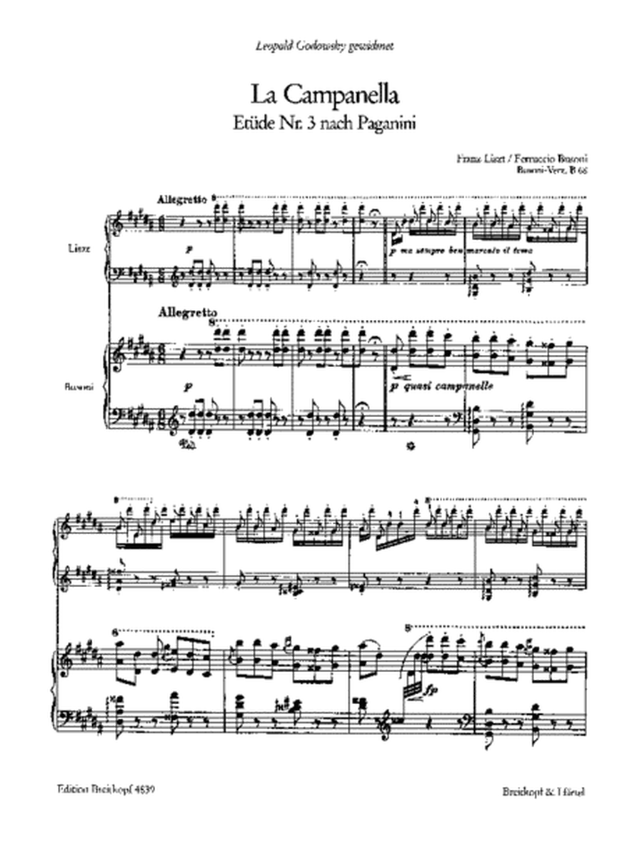 6 Etudes after Paganini