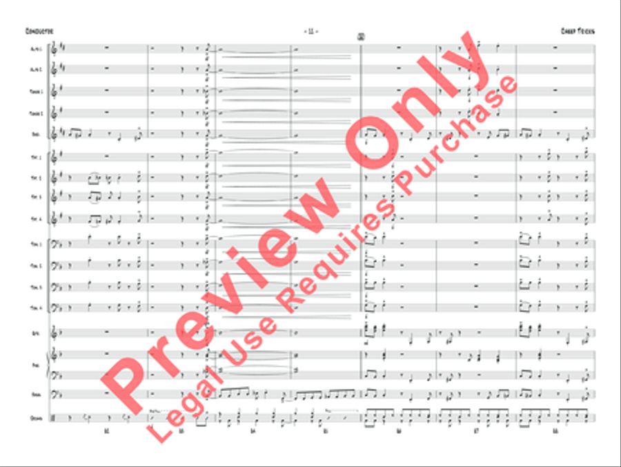 Cheep Tricks Cheep Tricks Jazz Ensemble scores gallery preview page 28