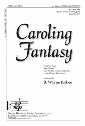 Book cover for Caroling Fantasy - SATB Octavo