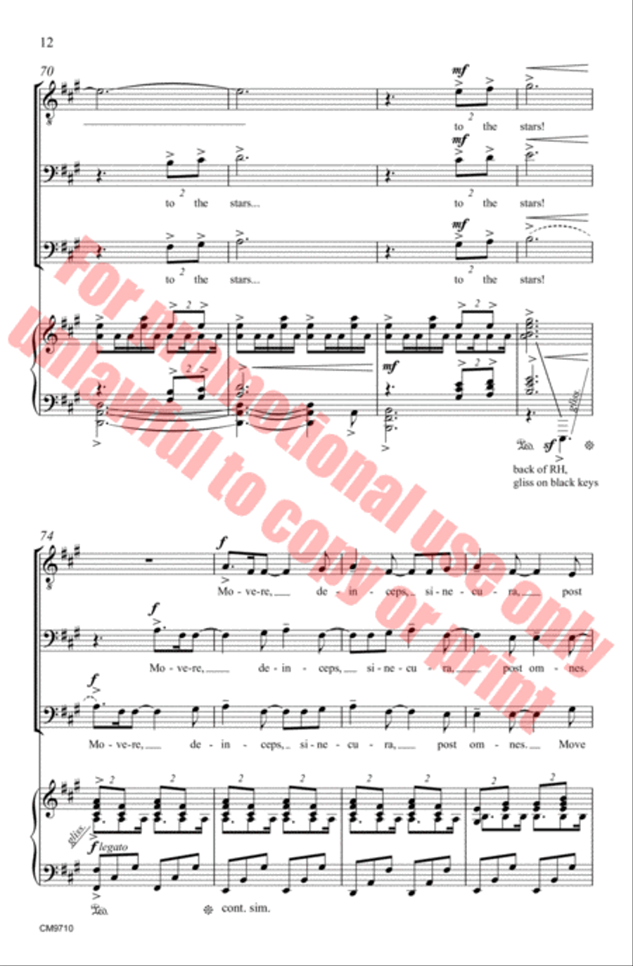 Ad Astra 3-Part scores gallery preview page 13