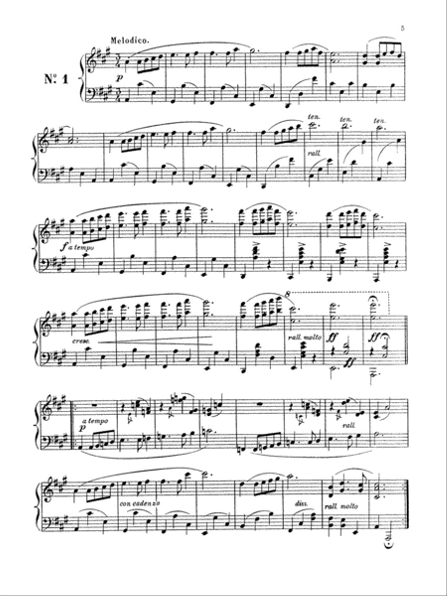 Granados: Valses Poéticos Piano Solo scores gallery preview page 1