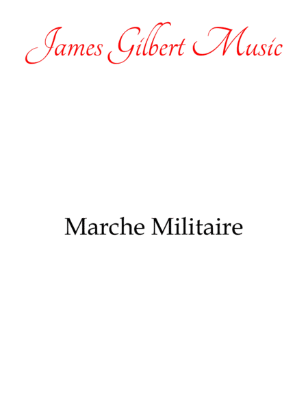 March Militaire (Military March) image number null