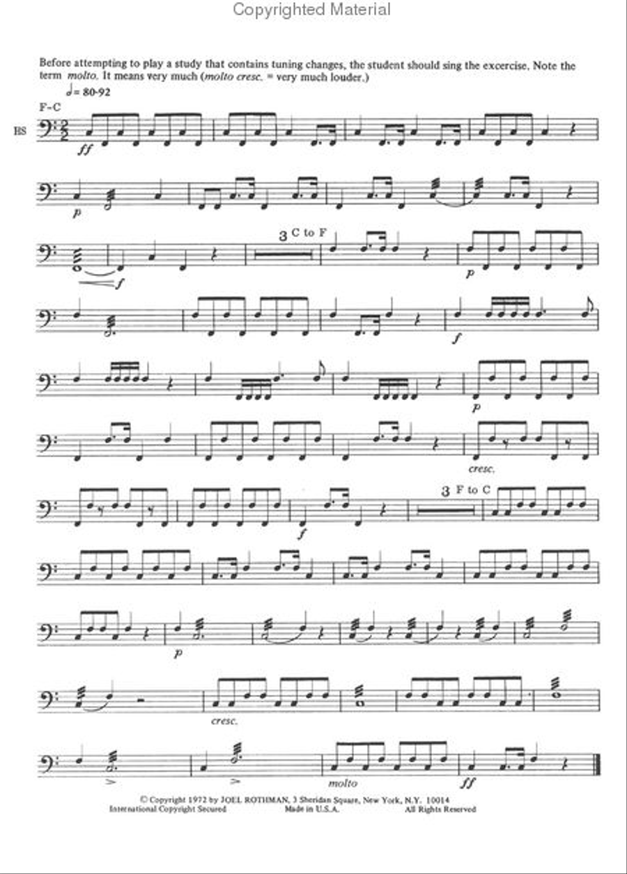 Musical Studies For The Intermediate Timpanist Drums scores gallery preview page 2