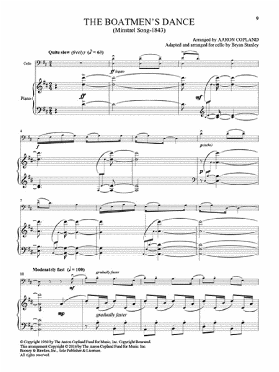 Old American Songs Old American Songs Piano Accompaniment scores gallery preview page 4