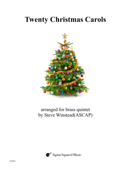 Twenty Christmas Carols for Brass Quintet image number null