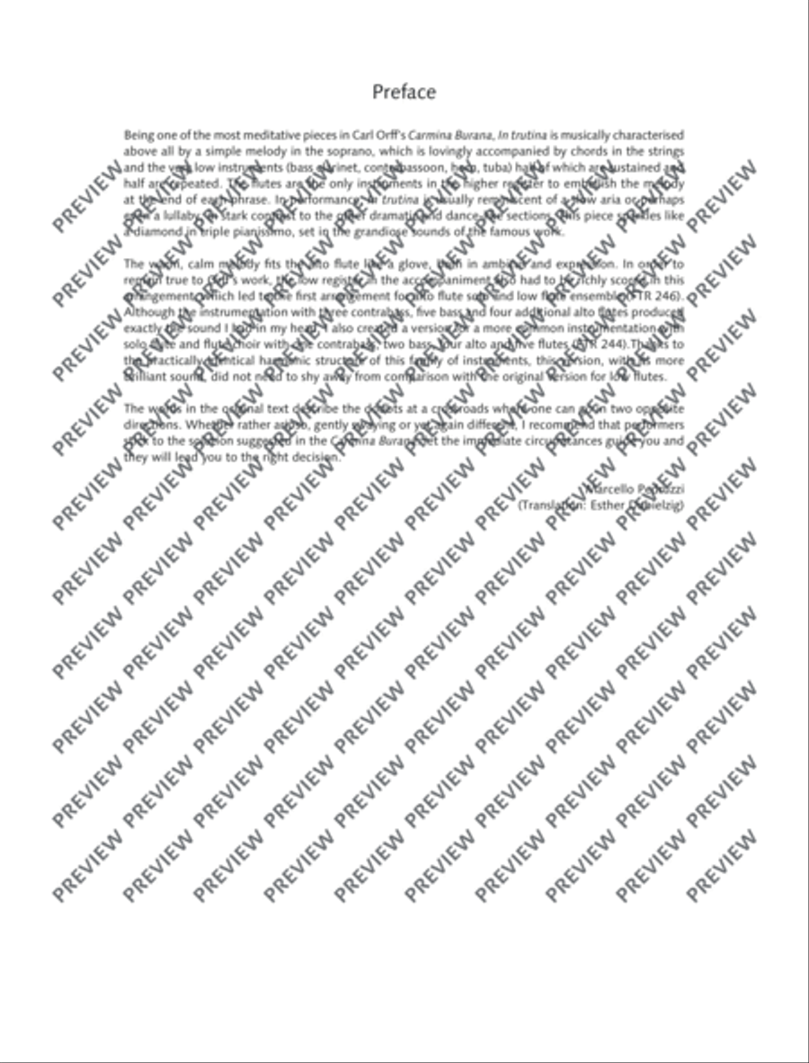 In trutina Flute Choir scores gallery preview page 4