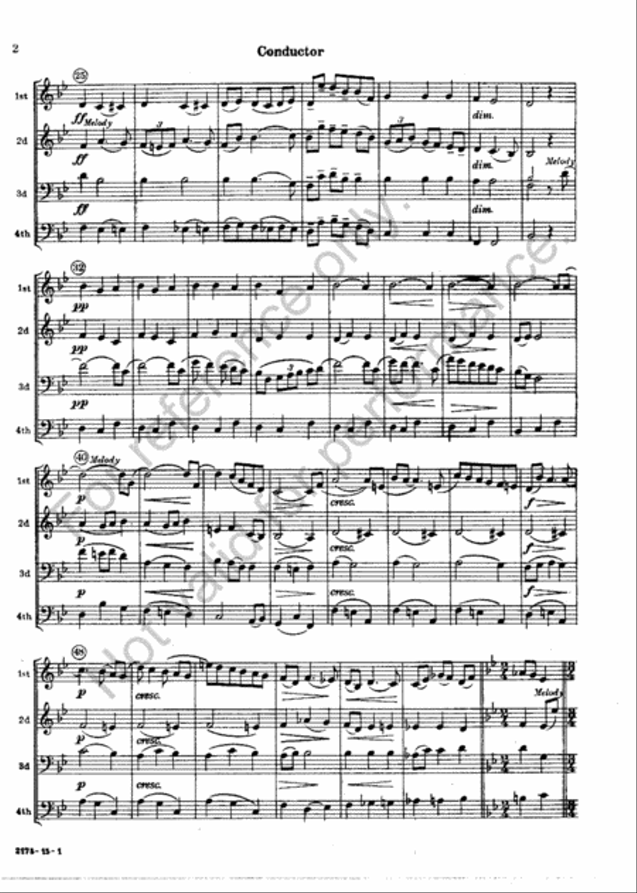 Adagio Pathetique Trumpet scores gallery preview page 3