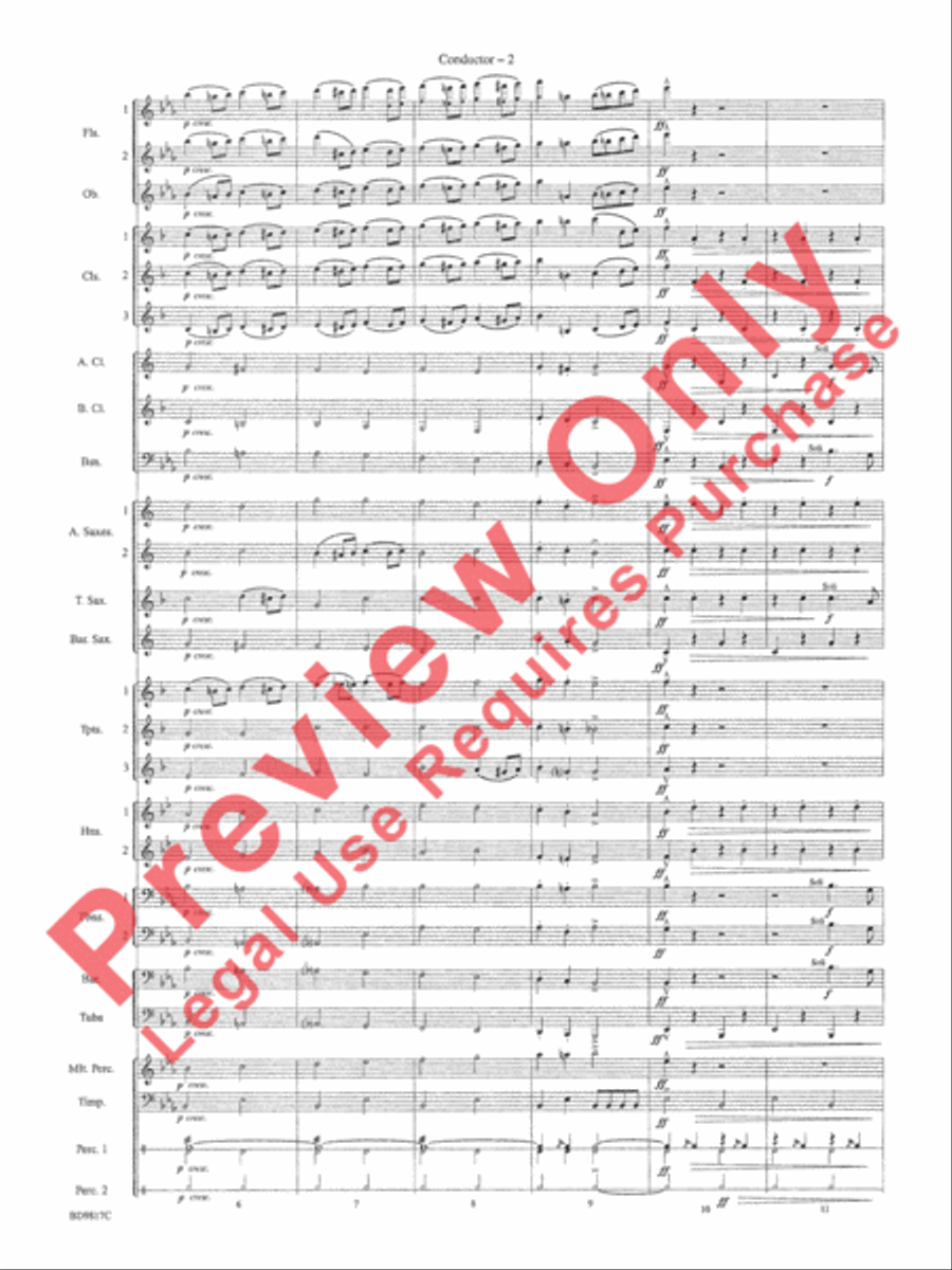 National Emblem Concert Band scores gallery preview page 5