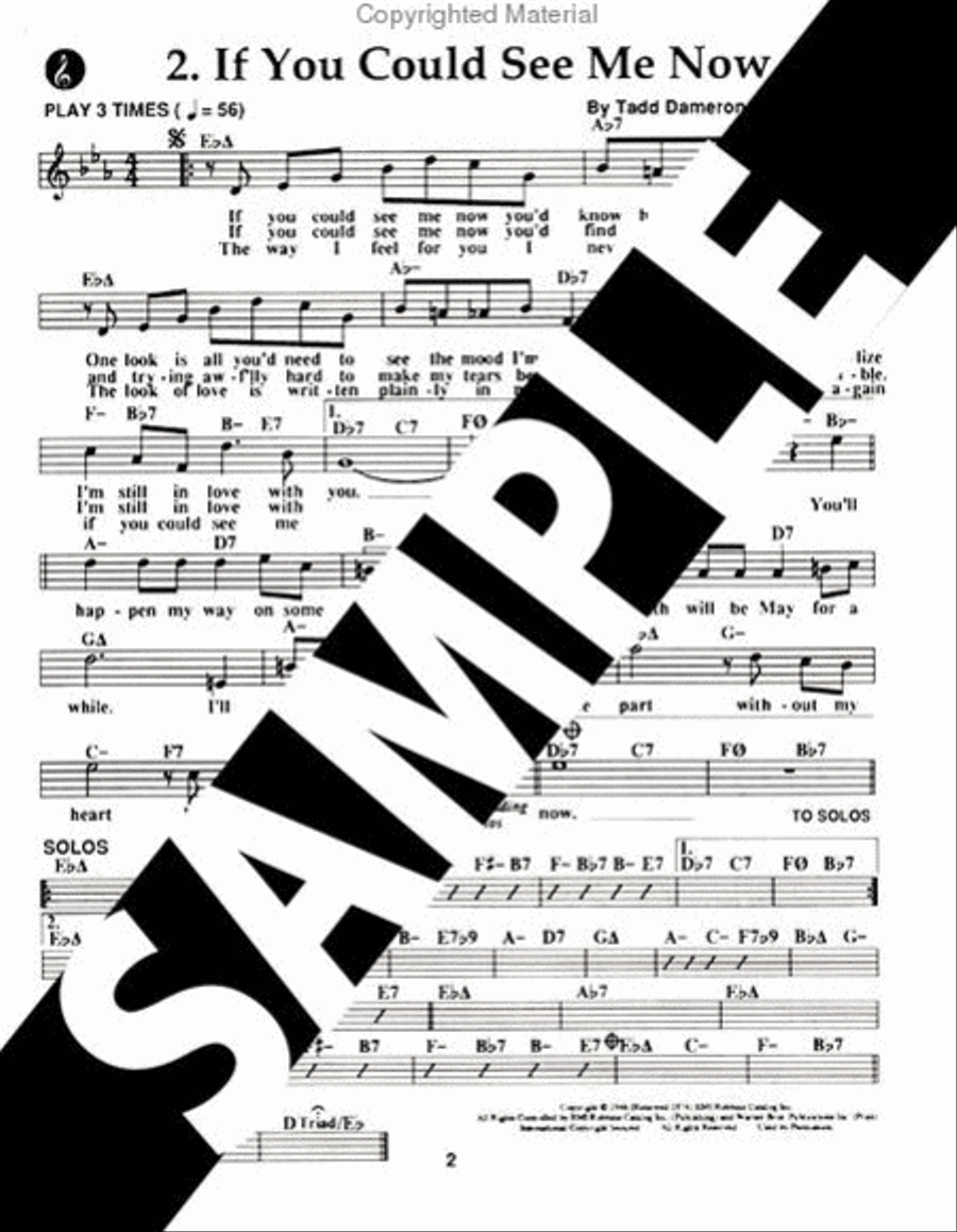 Volume 72 - Street Of Dreams Voice scores gallery preview page 4