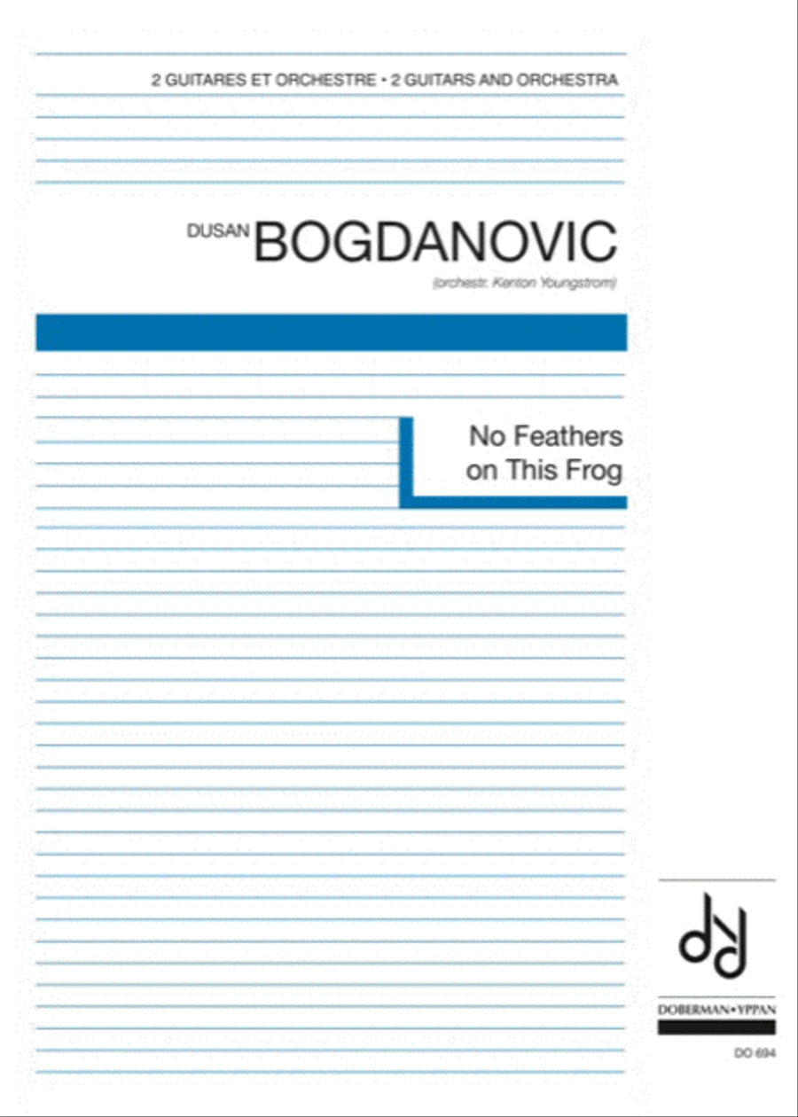 No Feathers on This Frog Orchestra scores gallery preview page 1