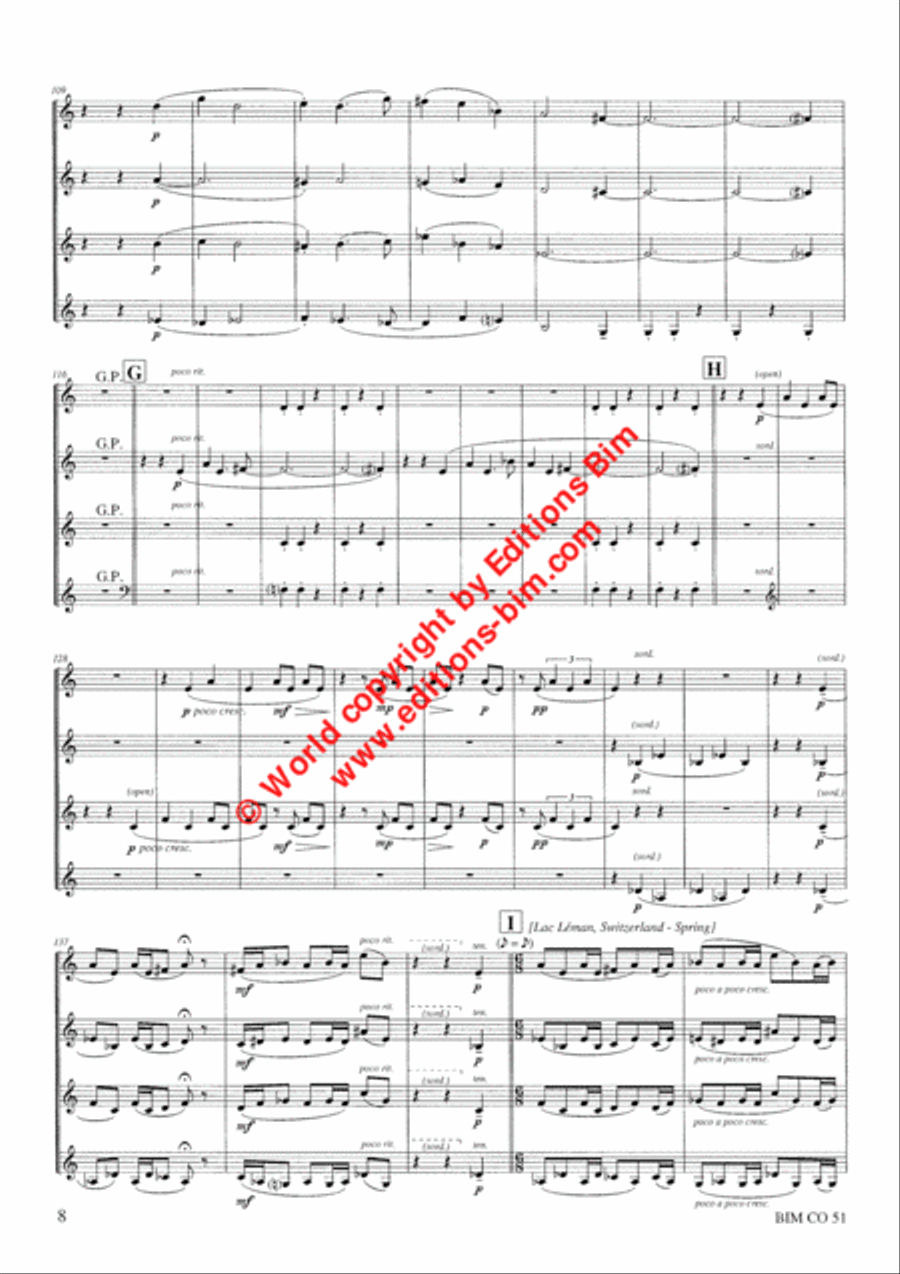 Alpine Lakes Horn scores gallery preview page 7