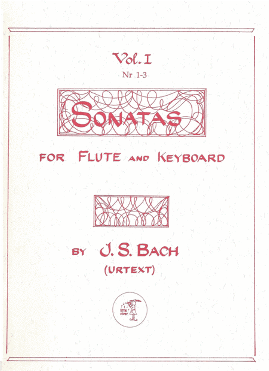 Sonatas 1-3 Flute Solo scores gallery preview page 1