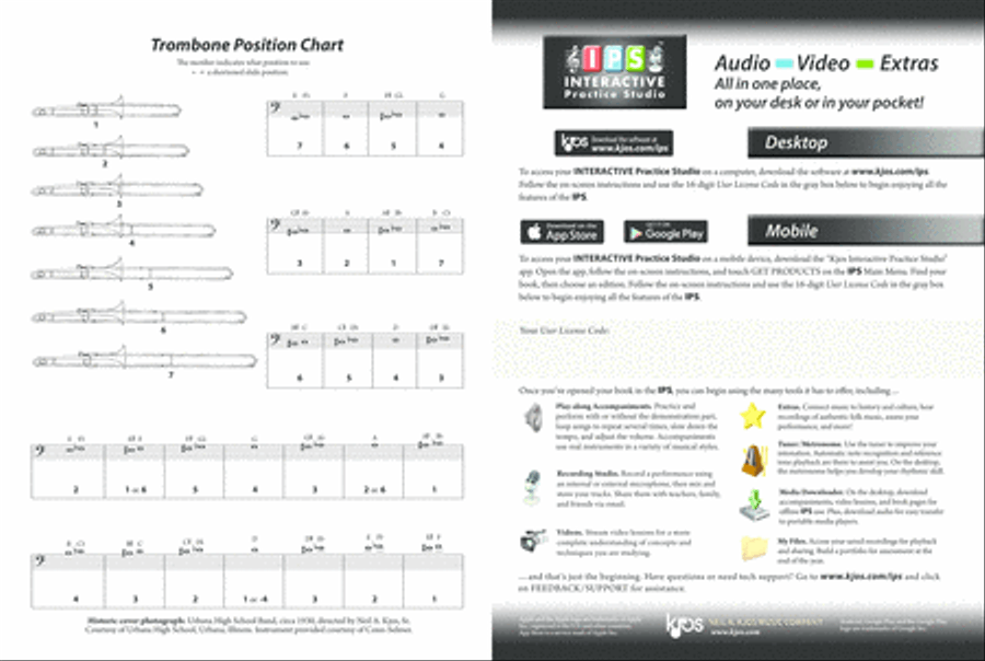 Tradition of Excellence Book 1 - Trombone Concert Band Methods scores gallery preview page 3