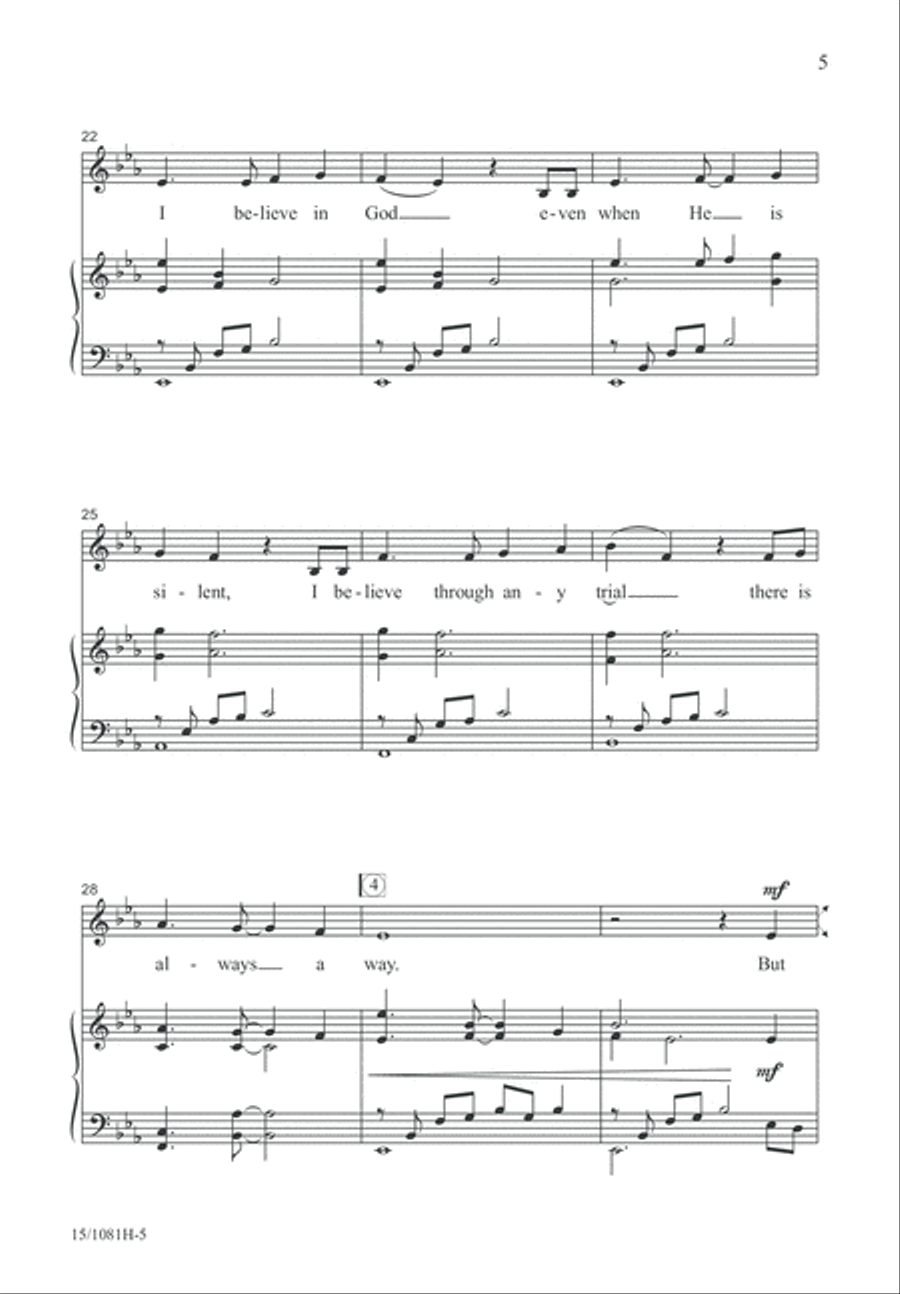Inscription of Hope 2-Part scores gallery preview page 5
