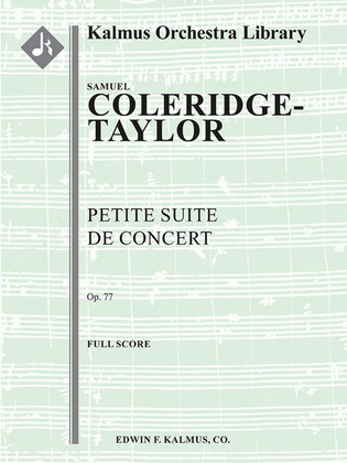 Petite Suite de Concert, Op. 77