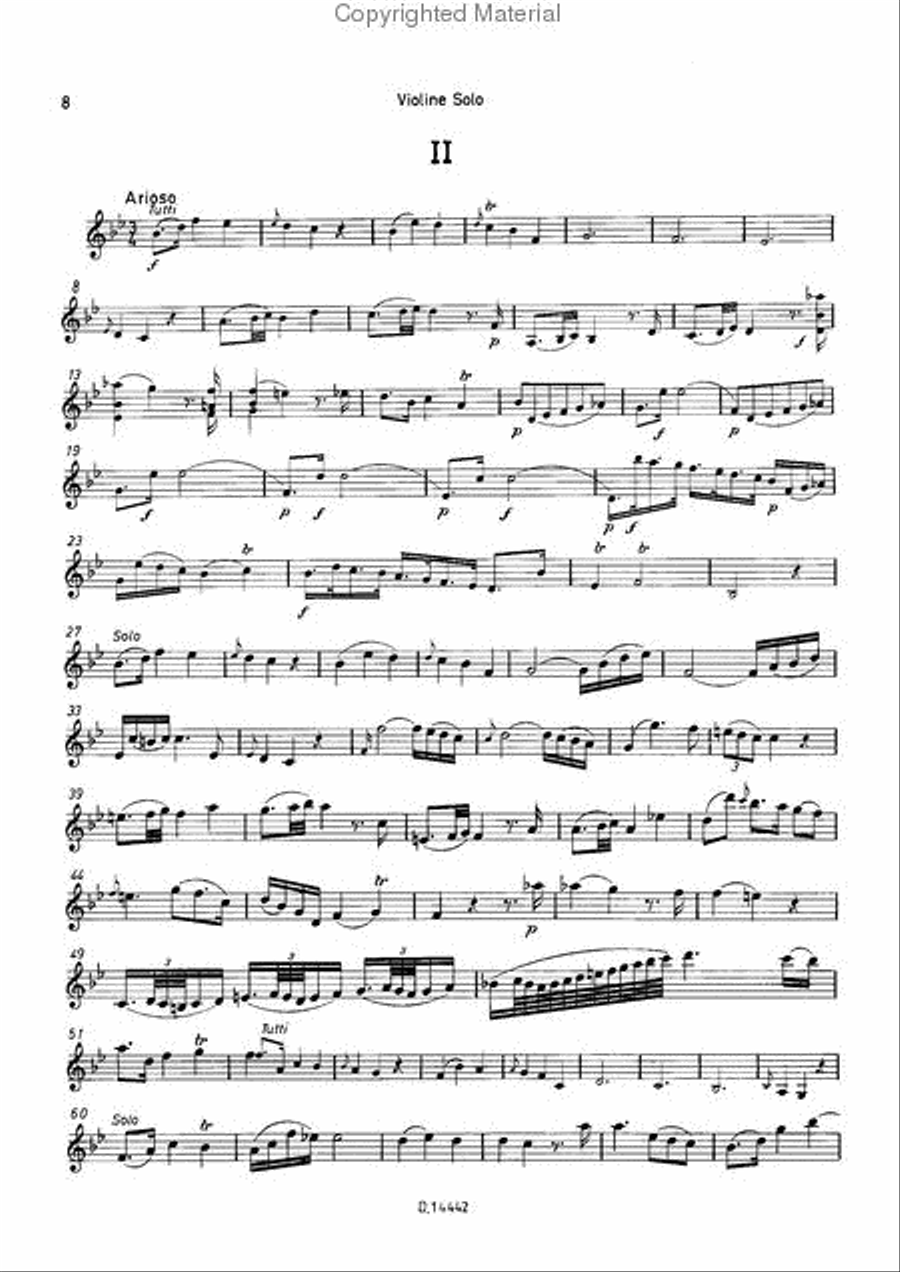 Concerto F-Dur Concerto F-Dur School and Community scores gallery preview page 44