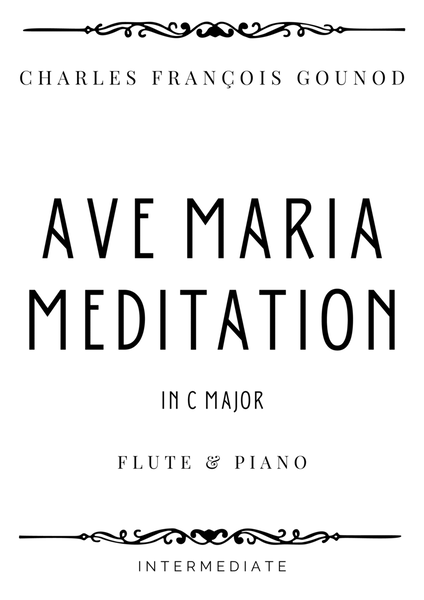 Gounod - Ave Maria Meditation in C Major - Intermediate image number null