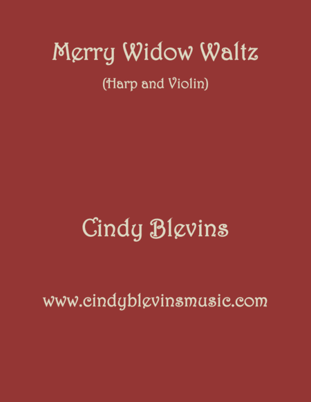 Merry Widow Waltz, arranged for Harp and Violin image number null