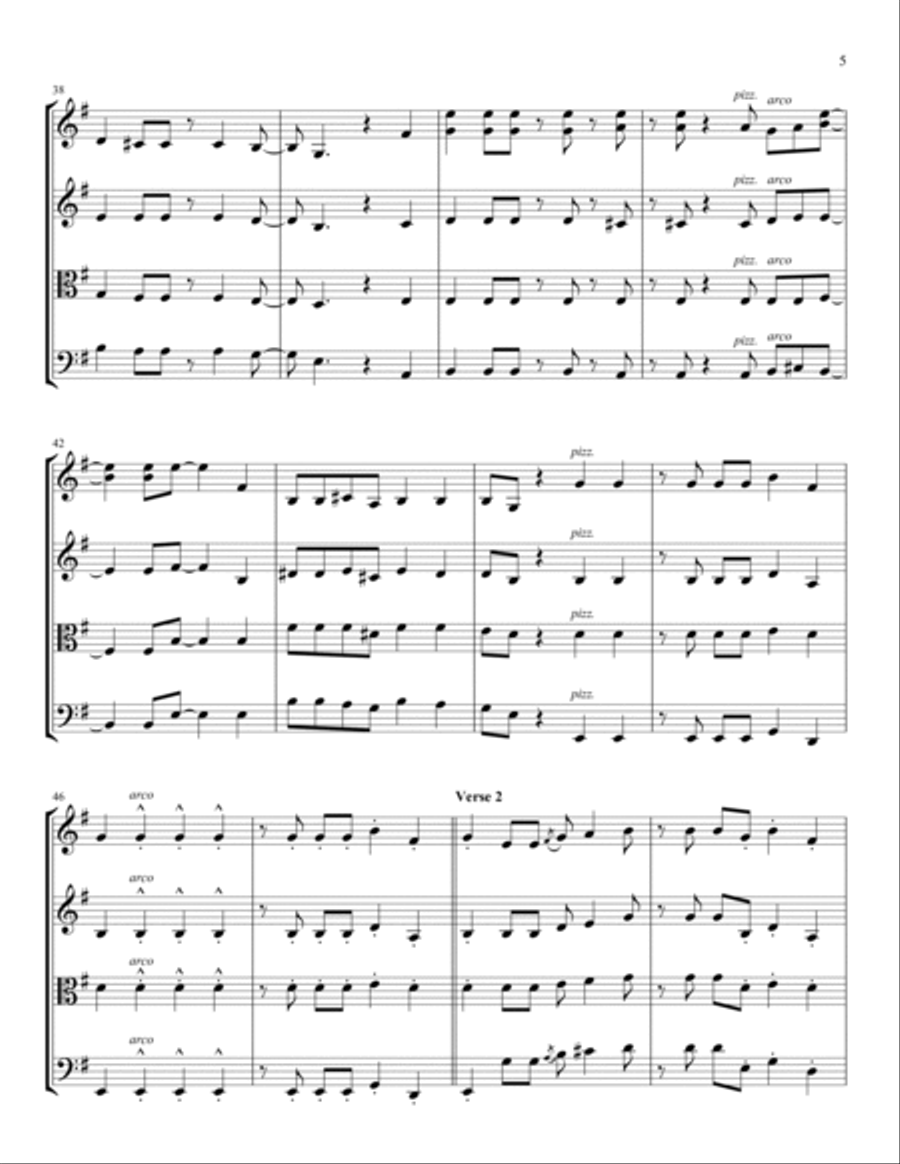Loco (arr. John O'Hara) - Conductor Score (Full Score) String Quartet scores gallery preview page 5