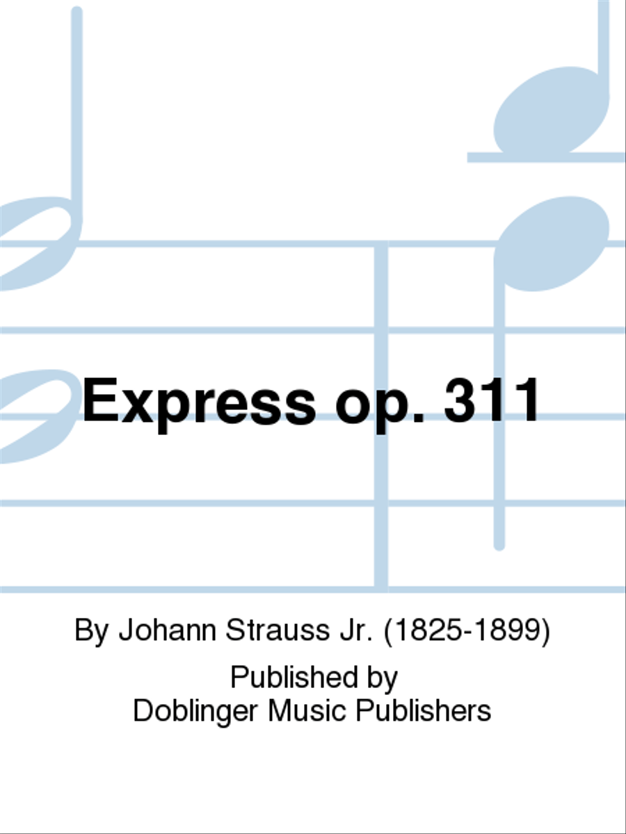 Express op. 311 Orchestra scores gallery preview page 1