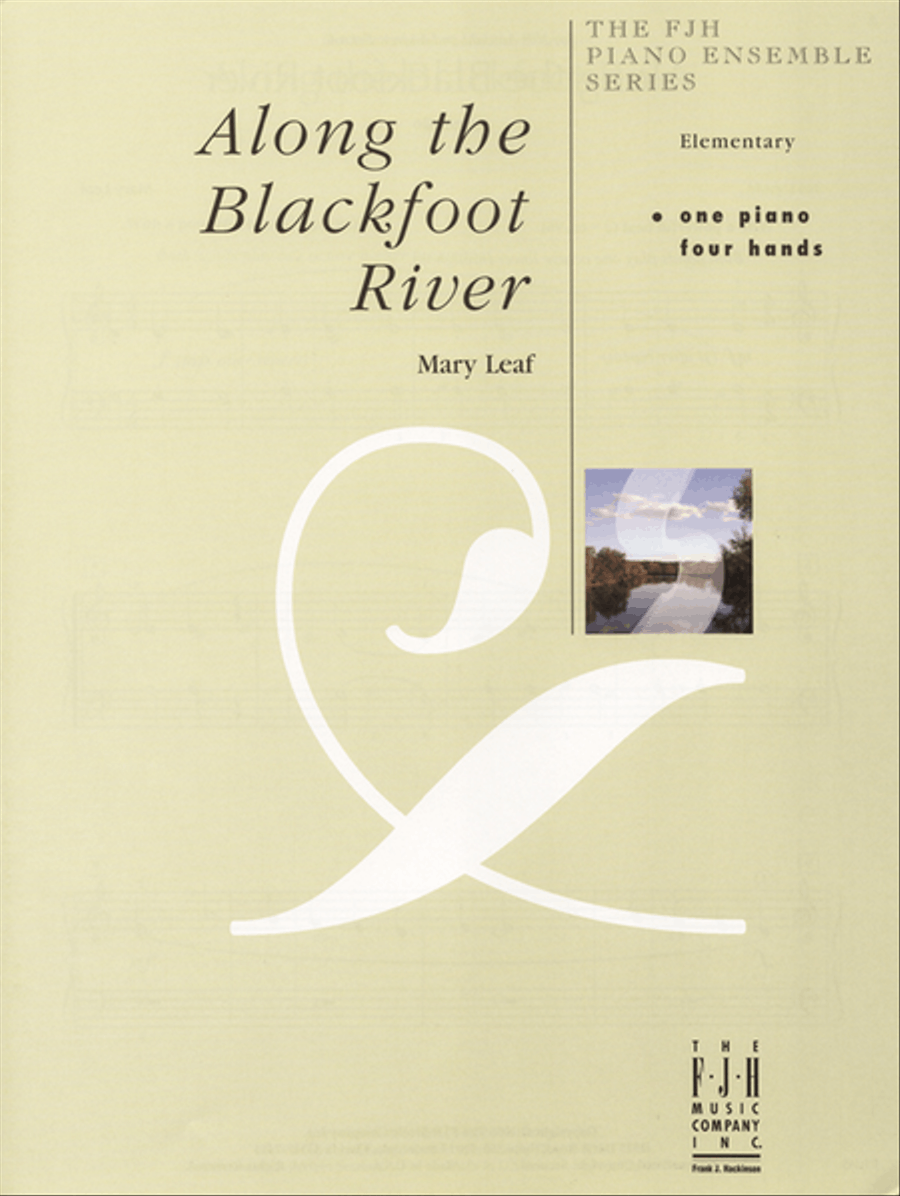 Along the Blackfoot River Easy Piano scores gallery preview page 1