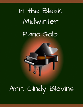In the Bleak Midwinter, for Piano Solo