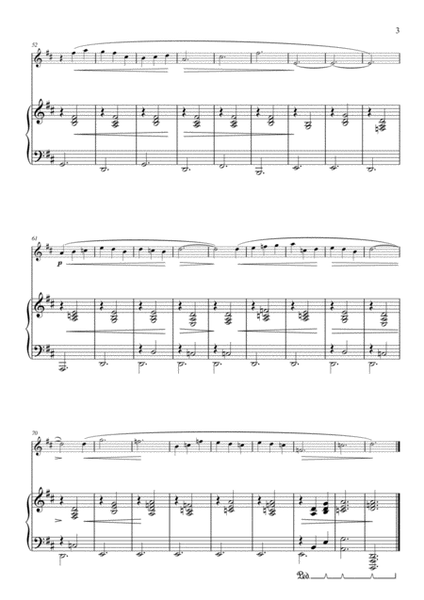 Trois Gymnopedies for Flute and Piano image number null