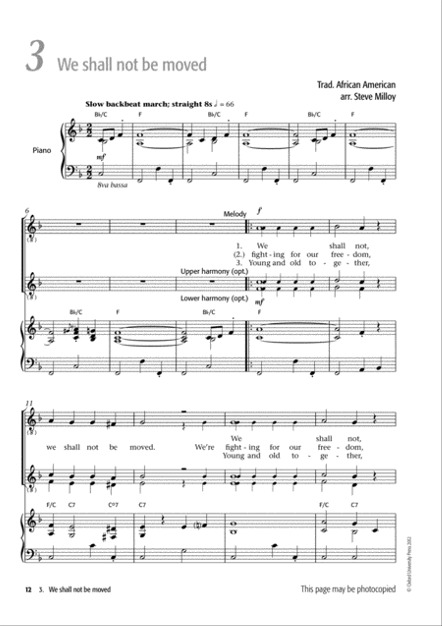 Popular Voiceworks 2 4-Part scores gallery preview page 3