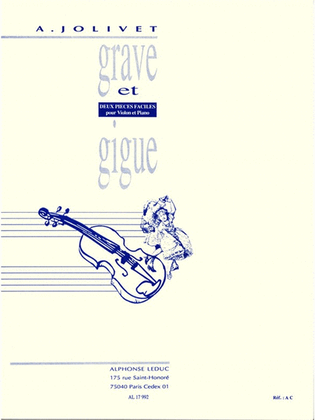 Book cover for Grave et Gigue