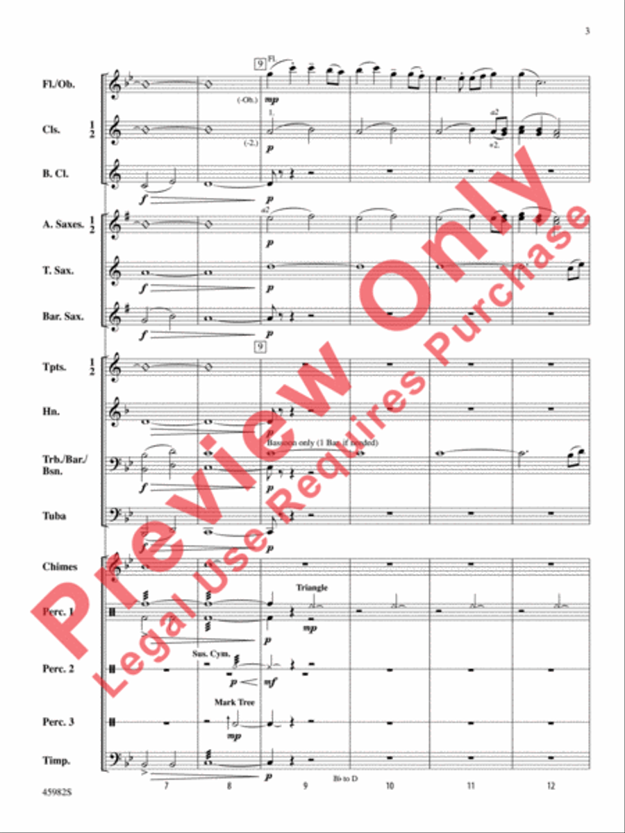 Shipwreck Cove Concert Band scores gallery preview page 4