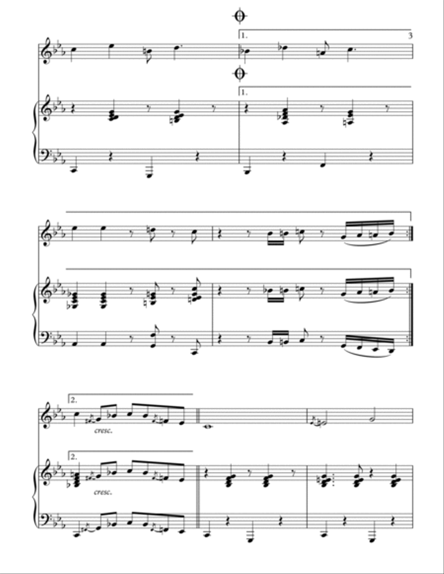 El Cumbanchero Woodwind Duet scores gallery preview page 4