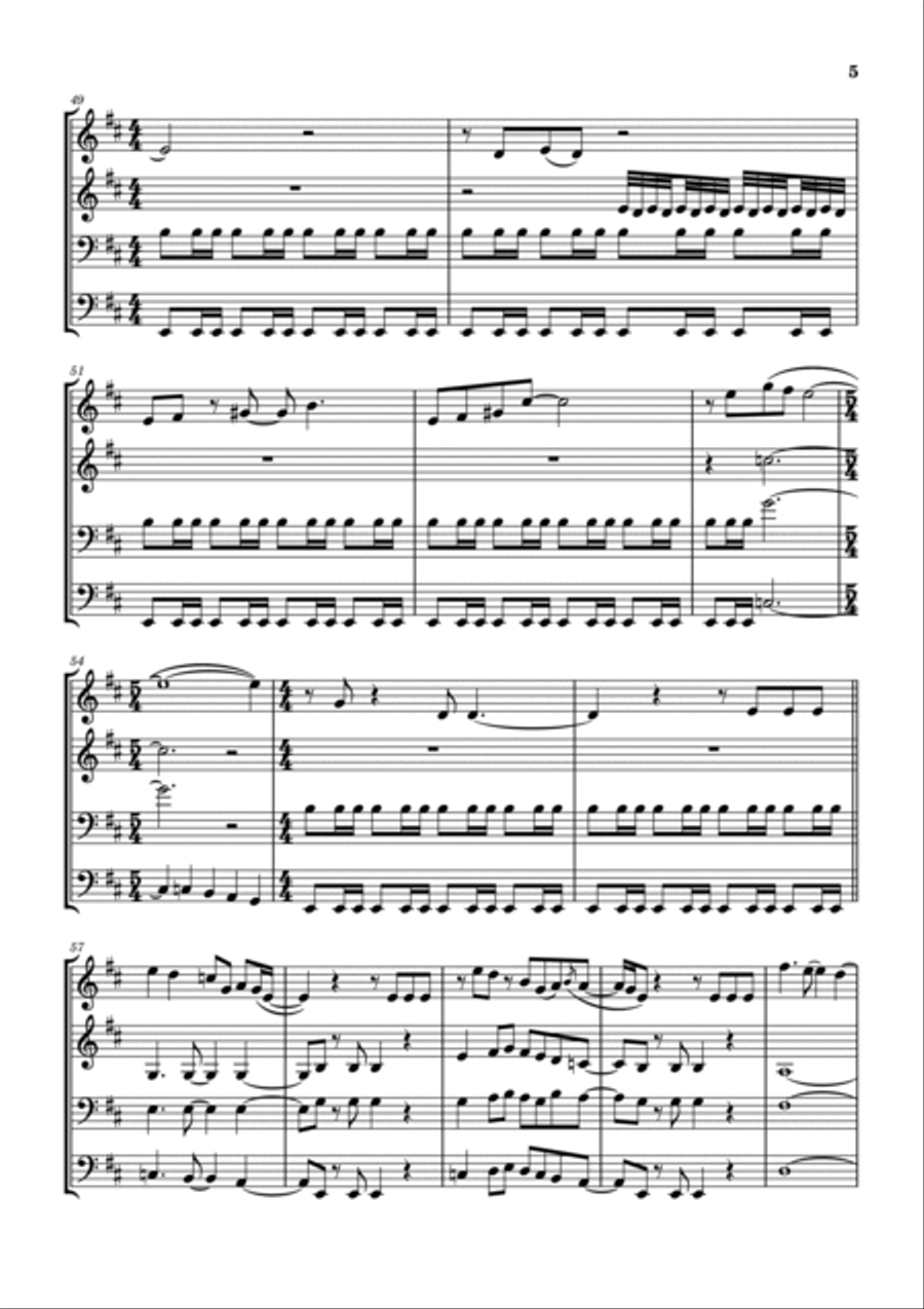 Barracuda Barracuda Brass Ensemble scores gallery preview page 6