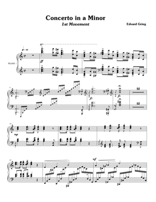 Piano Concerto In A Minor Op.16 (Piano)