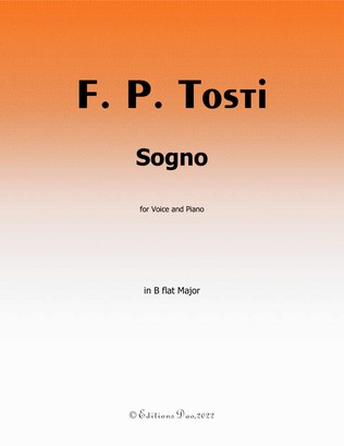 Sogno, by Tosti, in B flat Major