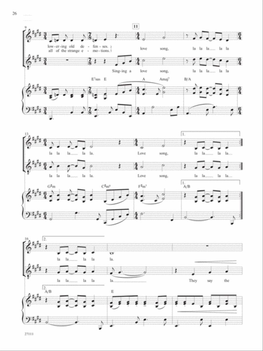 Broadway for Two Small Ensemble scores gallery preview page 4