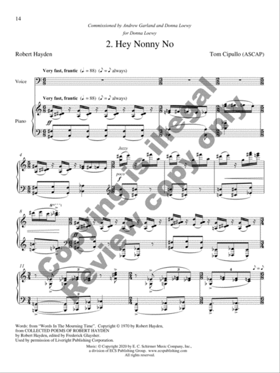 Songs for Baritone, Volume 1 Baritone Voice scores gallery preview page 10