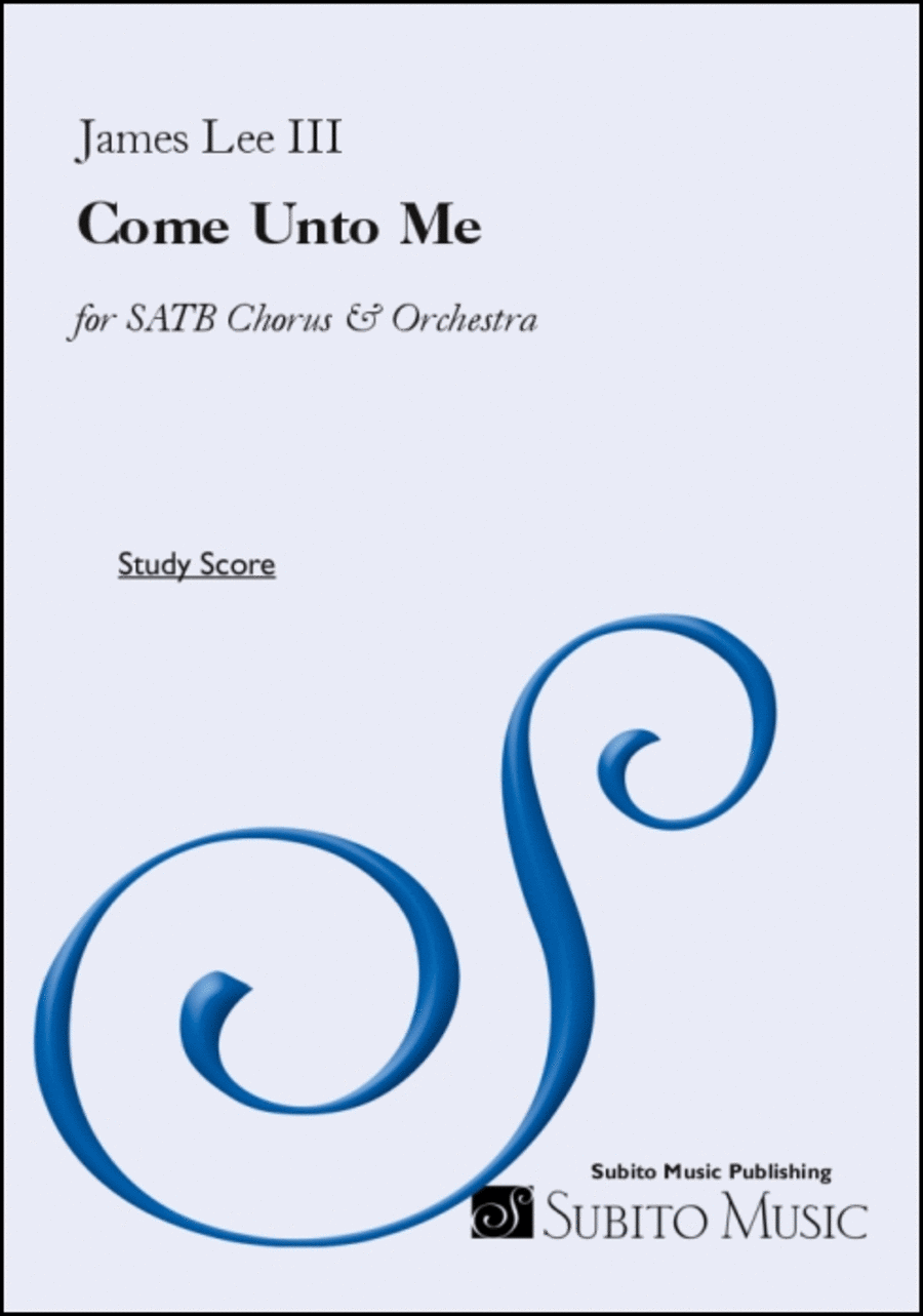 Come Unto Me