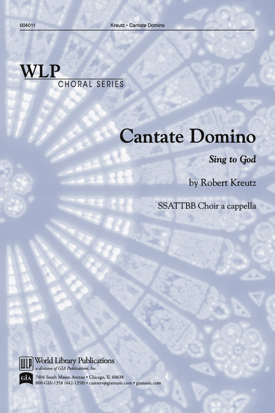 Cantate Domino Cantate Domino Choir scores gallery preview page 1