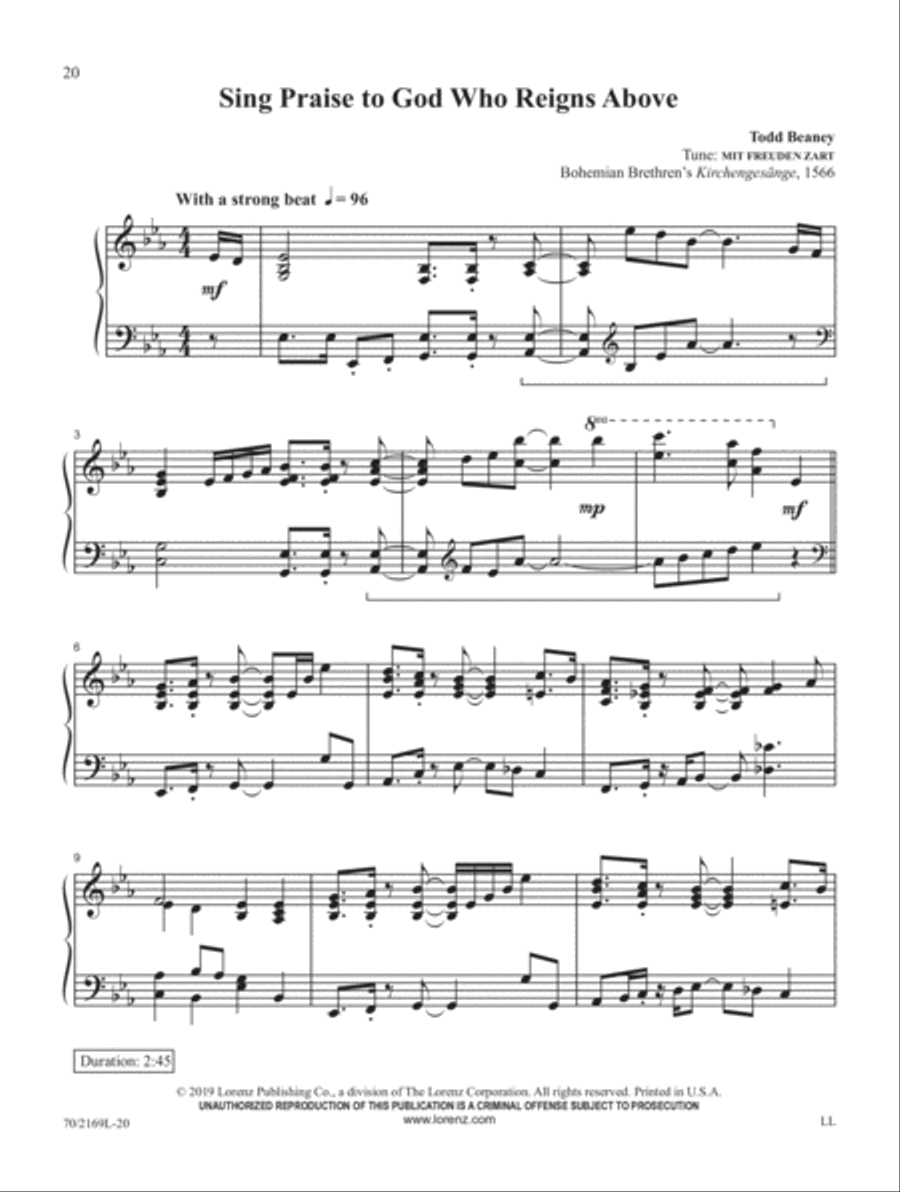 Risen Indeed! Piano Solo scores gallery preview page 11